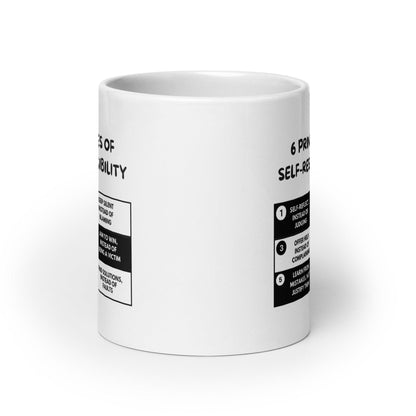 Self Responsibility Quote Printed Mug