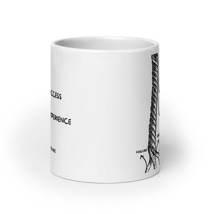 Failure Experience Success Glossy Printed Mug