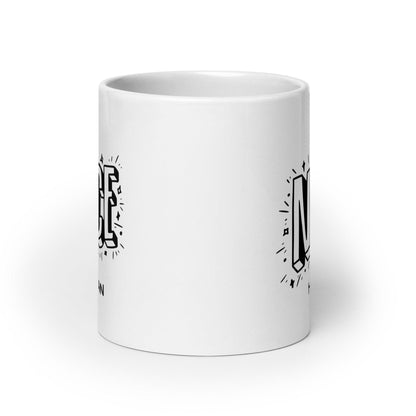 Be A Nice Human Glossy Mug