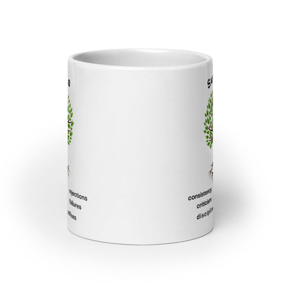 Roots Of Success Glossy Printed Mug
