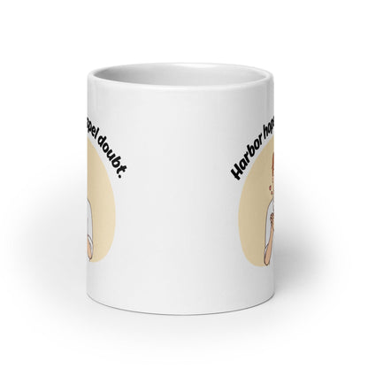 Harbor Hope Dispel Doubt Glossy Mug