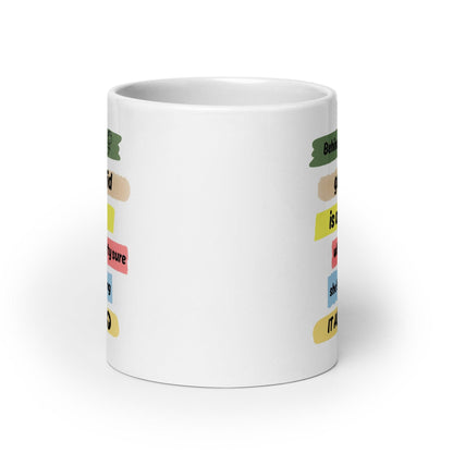 Behind Every Great Kid Is A Mom Printed Mug