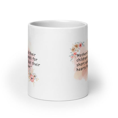 Mothers Hold Their Children Hands Printed Mug