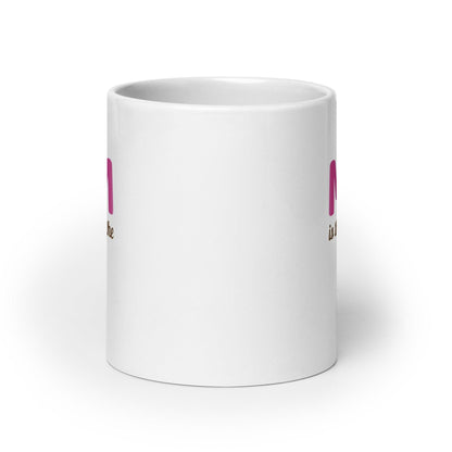 Mom The Core Of The Family Printed Mug