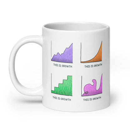 This Is Growth Glossy Mug