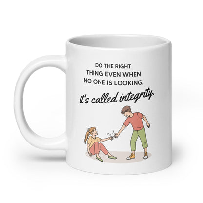 Do The Right Thing Glossy mug