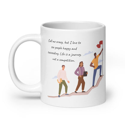Life is a Journey Glossy Printed Mug