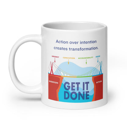 Get It Done Quote Printed Mug