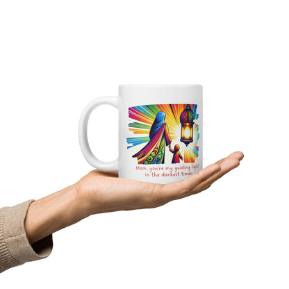 Mom You are My Guiding Light In The Darkest Times Printed Mug