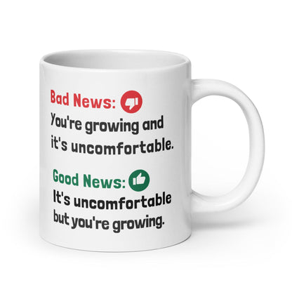 Personal Growth Dual Message Ceramic Mug