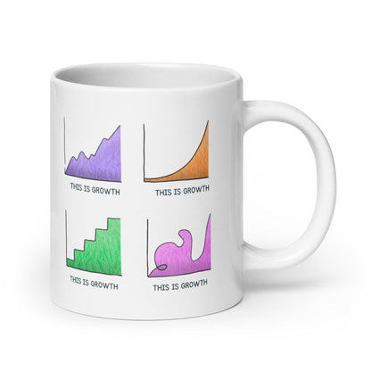 This Is Growth Glossy Mug