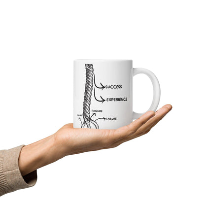Failure Experience Success Glossy Printed Mug