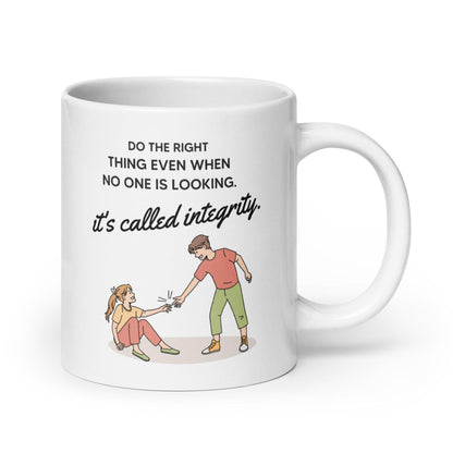 Do The Right Thing Glossy mug