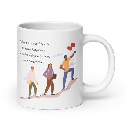 Life is a Journey Glossy Printed Mug