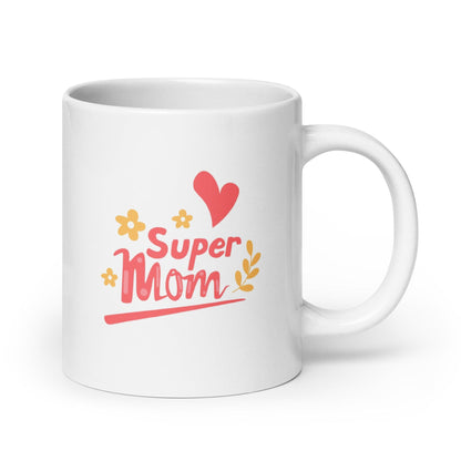 Super Mom Printed Mug