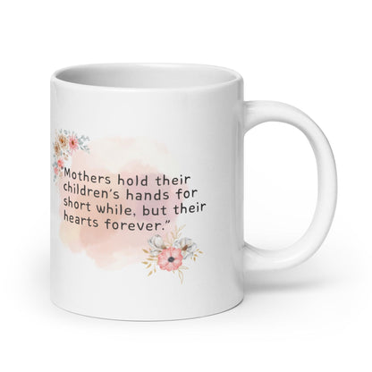 Mothers Hold Their Children Hands Printed Mug